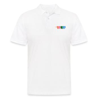 Infirmière - Infirmière - Battement de coeur - Polo Homme - blanc - Devant - Kai (181cm)