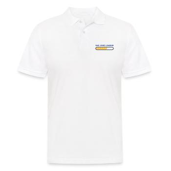 papa blague boutique drôle meilleur père design - Polo Homme - blanc - Devant - Kai (181cm)
