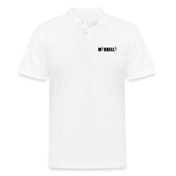 Marbella sexy Girls holiday Spain - Men's Polo Shirt - white - Front - Kai (181cm)