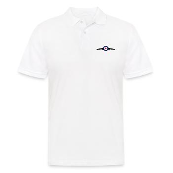 Lenkkopf Target - Männer Poloshirt - Weiß - Vorne - Kai (181cm)