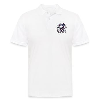 Joyeux Noël Père Noël - Polo Homme - blanc - Devant - Kai (181cm)