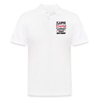 Ce n’est pas grave si vous n’aimez pas le canoë - Polo Homme - blanc - Devant - Kai (181cm)