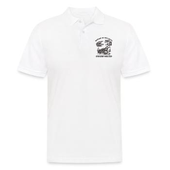 alligator Lovers - Support Local swamp squad - Männer Poloshirt - Weiß - Vorne - Kai (181cm)