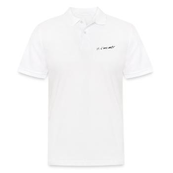 P.S. I LOVE YOU! - Polo Homme - blanc - Devant - Kai (181cm)