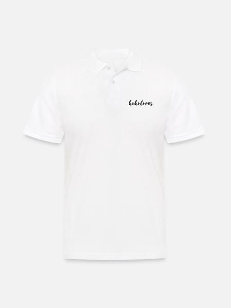 kokolores - Männer Poloshirt - Weiß