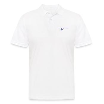 Drachenflieger - Männer Poloshirt - Weiß - Vorne - Kai (181cm)
