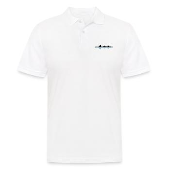Skyline - Bonn - Männer Poloshirt - Weiß - Vorne - Kai (181cm)