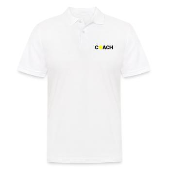 Entraîneur de tennis - Polo Homme - blanc - Devant - Kai (181cm)