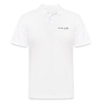 Viel Feind viel Ehr - Männer Poloshirt - Weiß - Vorne - Kai (181cm)