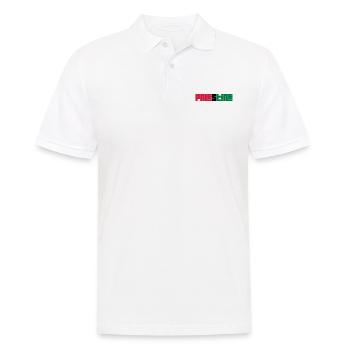 Palestine - Männer Poloshirt - Weiß - Vorne - Kai (181cm)