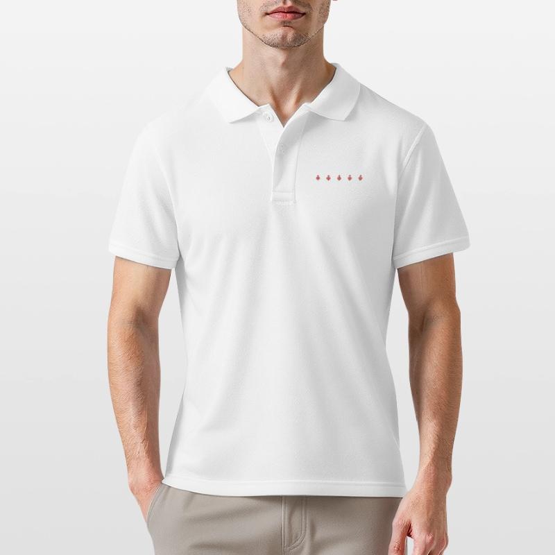 Strickpullover Muster Reihe Weihnachtskugel Männer Poloshirt