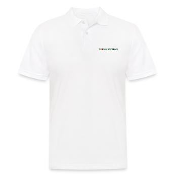 Flag of Turkmenistan - Men's Polo Shirt - white - Front - Kai (181cm)