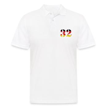 Maillot 32 numéros Allemagne - Polo Homme - blanc - Devant - Kai (181cm)