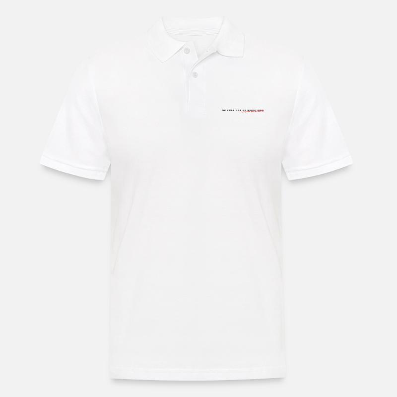 8A58F78B 9D47 4A6A 8141 A801CA2805B9 - Männer Poloshirt - Weiß
