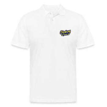 Climbing Team - Men's Polo Shirt - white - Front - Kai (181cm)