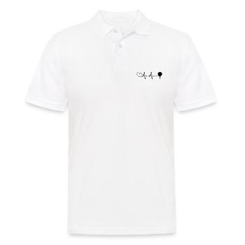 Pan Kitchen Heartbeat - Men's Polo Shirt - white - Front - Kai (181cm)