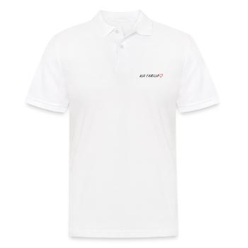 La Familia Heart - Polo Homme - blanc - Devant - Kai (181cm)