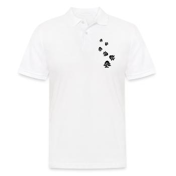 Bonsai icon Symbol - Männer Poloshirt - Weiß - Vorne - Kai (181cm)
