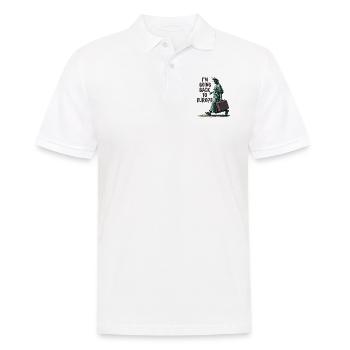 Drôle de Statue de la Liberté États-Unis Amérique Sarcasme - Polo Homme - blanc - Devant - Kai (181cm)