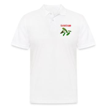 Gurkentruppe - Männer Poloshirt - Weiß - Vorne - Kai (181cm)