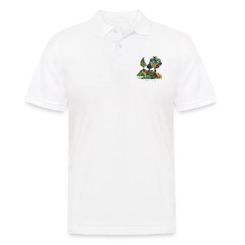 Der Garten von Elise - Männer Poloshirt - Weiß - Vorne - Kai (181cm)