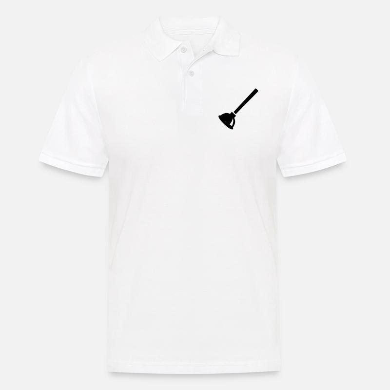 Klempner - Männer Poloshirt - Weiß