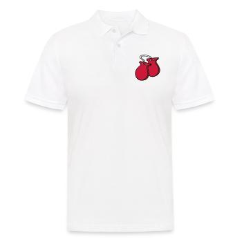 Kastagnetten Instrument - Männer Poloshirt - Weiß - Vorne - Kai (181cm)