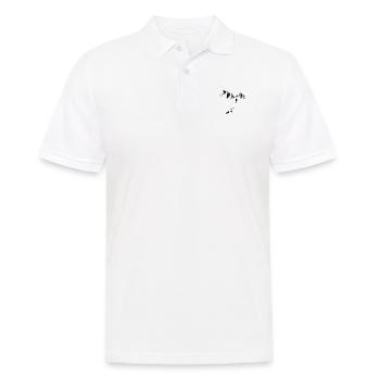 Alpinisme Randonnées Montagnes Nature Montagnes Alpes - Polo Homme - blanc - Devant - Kai (181cm)