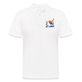 Skydive Skydiver Skydiver Freefall - Men's Polo Shirt - white - Front - Kai (181cm)
