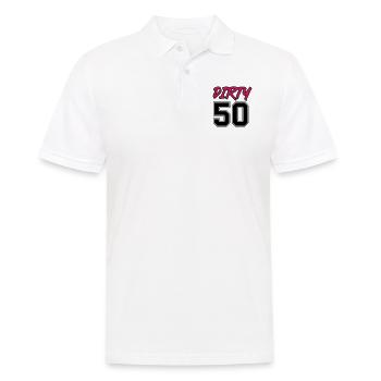 sale 50 - Polo Homme - blanc - Devant - Kai (181cm)
