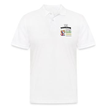 Einschulung Schulkind Drache - Männer Poloshirt - Weiß - Vorne - Kai (181cm)
