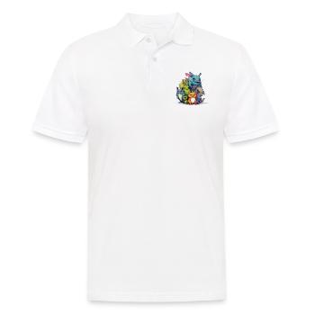 Les streums n°2 - Polo Homme - blanc - Devant - Kai (181cm)