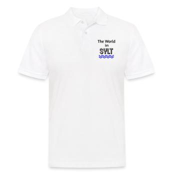 Le monde à Sylt - Polo Homme - blanc - Devant - Kai (181cm)