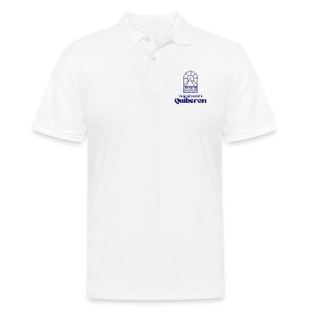 Quiberon, en mode pause Bretagne Morbihan 56 - Polo Homme - blanc - Devant - Kai (181cm)