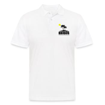 Rhodes - Men's Polo Shirt - white - Front - Kai (181cm)
