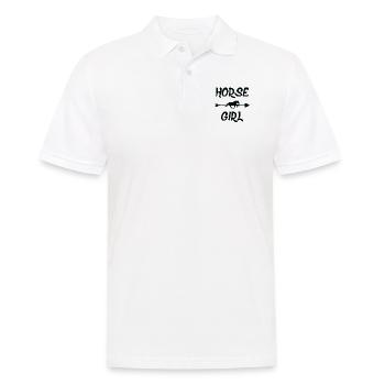 Sport équestre Dressage Saut d’obstacles - Polo Homme - blanc - Devant - Kai (181cm)