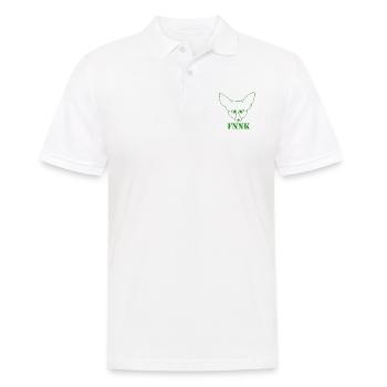 FNNK grün - Männer Poloshirt - Weiß - Vorne - Kai (181cm)