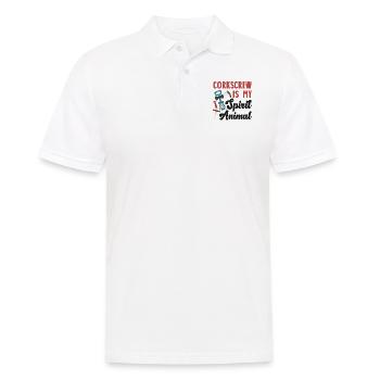 Dégustation de vin de sommelier - Polo Homme - blanc - Devant - Kai (181cm)