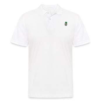 Pickleball Pocket - Men's Polo Shirt - white - Front - Kai (181cm)