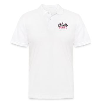 Farming Farmer Tractor Vintage - Männer Poloshirt - Weiß - Vorne - Kai (181cm)