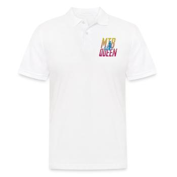 Enduro VTT VTT Équitation - Polo Homme - blanc - Devant - Kai (181cm)