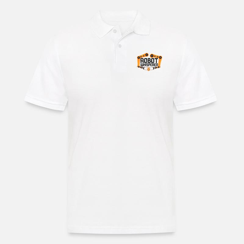Robot Robotics Engineer Robot - Men's Polo Shirt - white