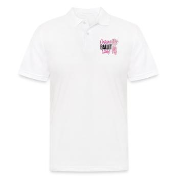 Ballet Danseuse Danse Ballerine - Polo Homme - blanc - Devant - Kai (181cm)