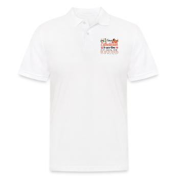 Cute Licensed Esthetician Skincare - Männer Poloshirt - Weiß - Vorne - Kai (181cm)