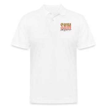 Cute Licensed Esthetician Skincare - Männer Poloshirt - Weiß - Vorne - Kai (181cm)