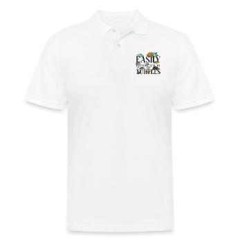 Sea Turtle Tortoise Easily - Männer Poloshirt - Weiß - Vorne - Kai (181cm)