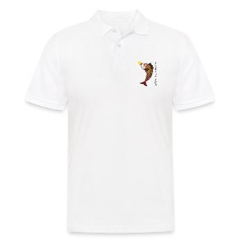 porte-bonheur - Polo Homme - blanc - Devant - Kai (181cm)