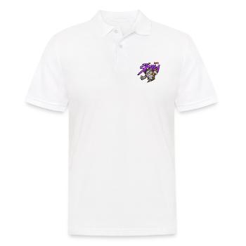 God of thunder cool cartoon - Männer Poloshirt - Weiß - Vorne - Kai (181cm)