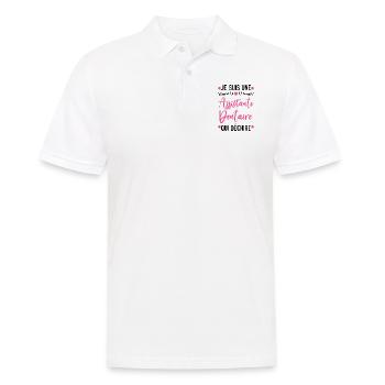 Je suis Assistante Dentaire qui Déchire - Polo Homme - blanc - Devant - Kai (181cm)