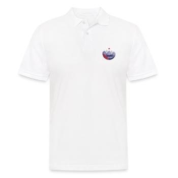 Coucher de soleil au japon - Polo Homme - blanc - Devant - Kai (181cm)